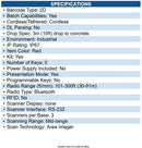 Honeywell 1991IXR-3SER-5-N Granit 1991iXR Scanner FlexRange, Serial, USB, KBW