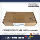 HP 1P3K6AA#ABA AC Adapter  - USB - Maximum Output Power: 65 W - Black