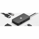 Microsoft 1E4-00001 Surface USB-C Travel Hub for Notebook, Tablet, Monitor