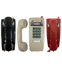 Cortelco 2554-VOE-27MD-RD 255447V0E27MD Red Basic Wall Phone w Message Light