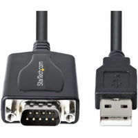 StarTech 1P3FPC-USB-SERIAL 3ft (1m) USB to Serial Cable with COM Port Retention