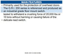 GRI 200-36 200 Series Floor Mount Industrial Overhead Door Switch Set, 2-1/2"