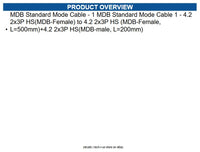 Pax Technology 200204020000282 MDB Standard Mode Cable