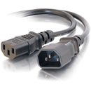CablesToGo 20941 15ft 18AWG Computer Power Extension Cord IEC320C14 to IEC320C13