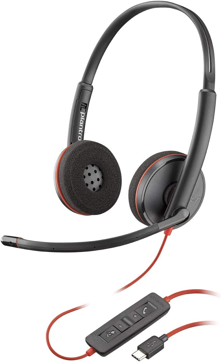 HPI 209747-101 Blackwire C3225 Headset - Stereo - USB Type A, Mini-phone (3.5mm)