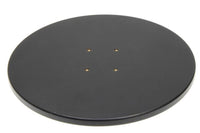 ProClip USA 215807 Pedestal Mount Round Base Plate - 8 Inch - Black