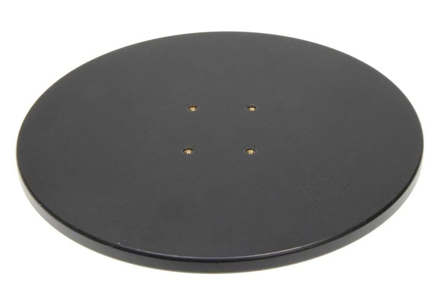 ProClip USA 215807 Pedestal Mount Round Base Plate - 8 Inch - Black