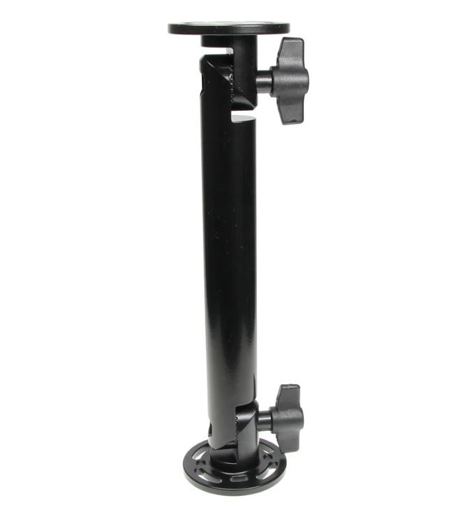 ProClip USA 215865 Pedestal Mount - 10 Inch with Round Base Plates - Aluminum