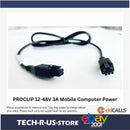 ProClip 216355 12-48VDC Mobile Power Computer Supply 12-48V Input 12V 3A Output