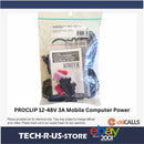 ProClip USA 216355 12-48VDC Hard-Wired Power Supply 12-48V Input 12V 3A Output
