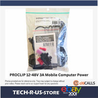 ProClip USA 216355 12-48VDC Hard-Wired Power Supply 12-48V Input 12V 3A Output