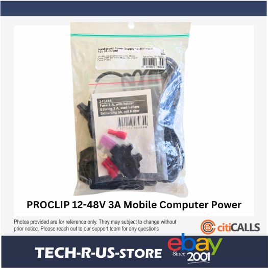 ProClip 216355 12-48VDC Mobile Power Computer Supply 12-48V Input 12V 3A Output