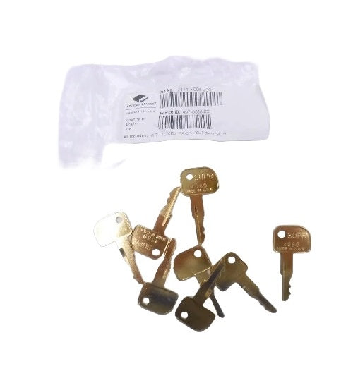 NCR 2171-K006 Kit - 10 Key Pack- for NCR cash drawer Supervisor Key (4589)