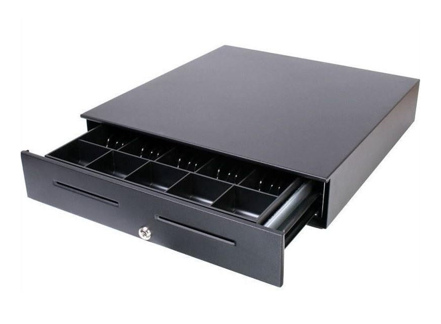 NCR 2177-1000-9090 CP MS 16" 12V Pos 5x Bill 5x Coin Cash Drawer