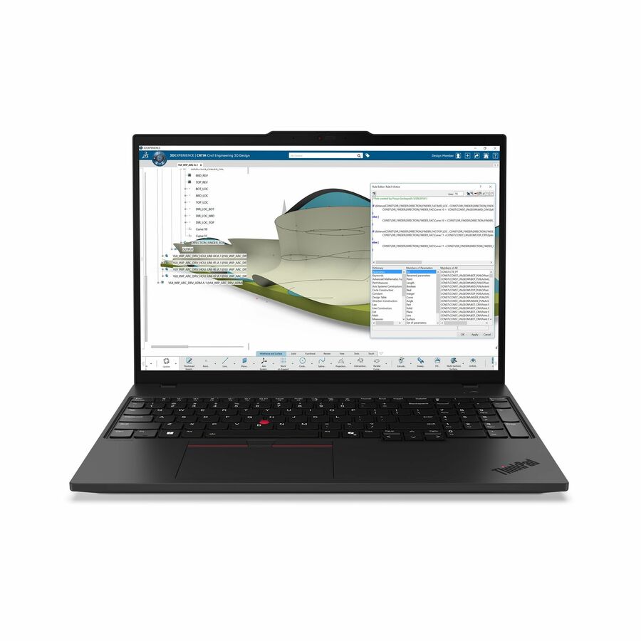 Lenovo 21QR0024US ThinkPad - 16" Touchscreen Copilot+ PC Mobile Workstation