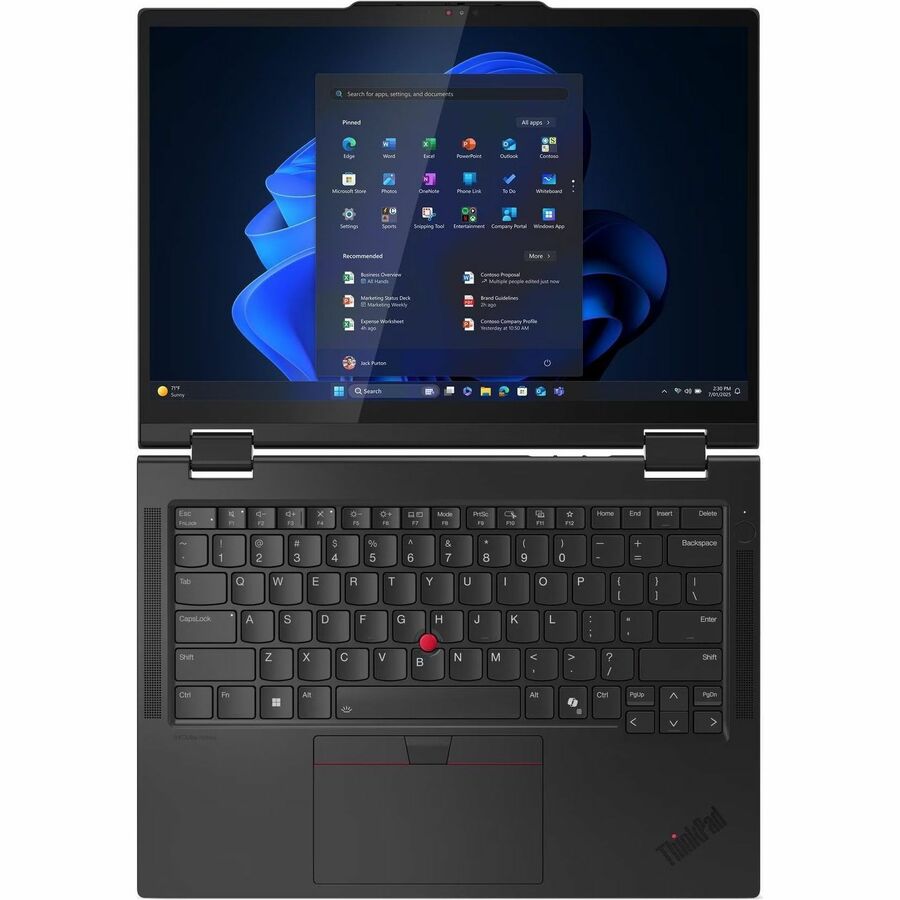 Lenovo 21R30011US ThinkPad T14s Gen 1 - 2 in 1 Notebook - Black