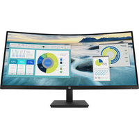 HP 21Y56AA#ABA P34HC G4 34" Class WQHD Curved Screen LCD Monitor - 21:9