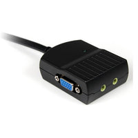 StarTech ST122LEA 2 Port VGA Video Splitter w/ Audio USB Powered up to 2048x1536