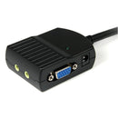 StarTech ST122LEA 2 Port VGA Video Splitter w/ Audio USB Powered up to 2048x1536