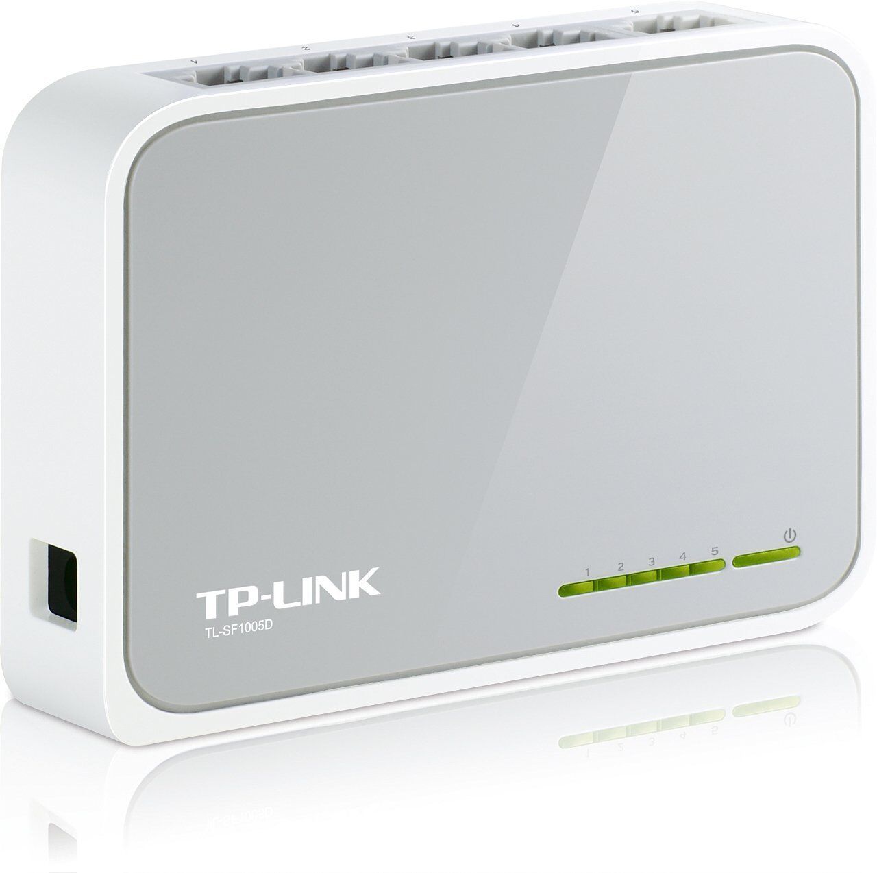 TP-LINK TL-SF1005D 5-Port 10/100Mbps Desktop Switch - 5 Ports - 5 x RJ-45