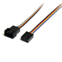 StarTech FAN4EXT12 12in (12") 4 Pin Cooling Fan Power Extension Cable M/F