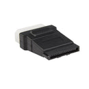 StarTech LP4LSATAADAP LP4 to Latching SATA Power Adapter Cable Black