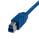 StarTech USB3SAB1 1 ft (12") SuperSpeed USB 3.0 Cable A to B M/M Genuine Sealed