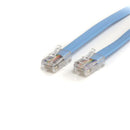 StarTech ROLLOVERMM6 6 ft Cisco Console Rollover Cable RJ45 Ethernet Male Male