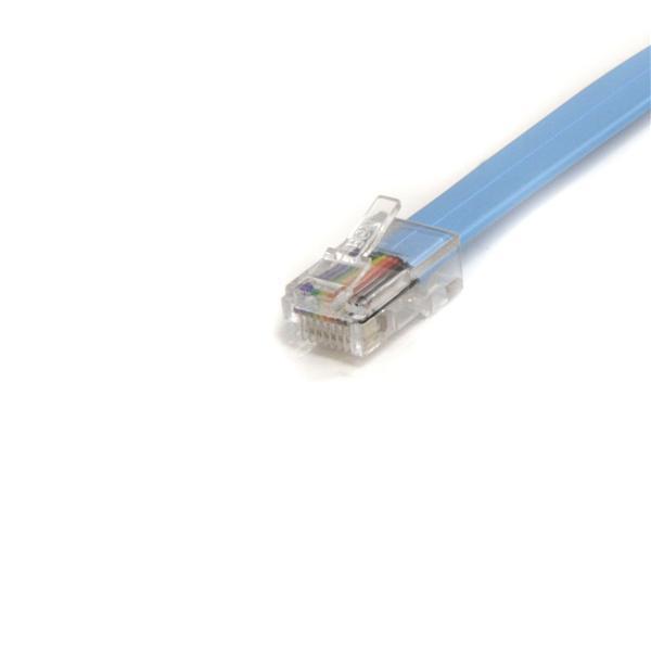 StarTech ROLLOVERMM6 6 ft Cisco Console Rollover Cable RJ45 Ethernet Male Male