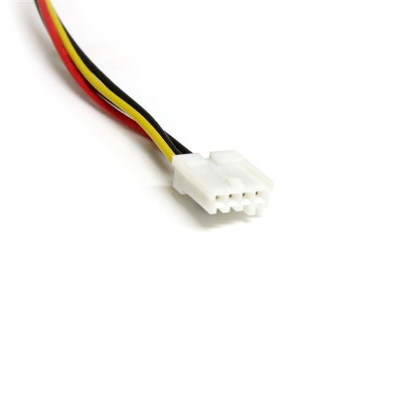 StarTech PYO2S LP4 to 2x SP4 Power Y Splitter Cable M/F Floppy Power Connector