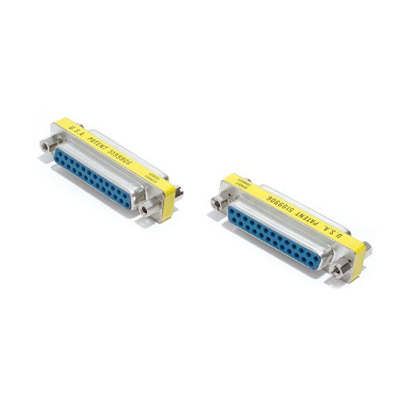 StarTech GC25SF 25 Pin RS232 DB25 Slimline Gender Changer Female to Female