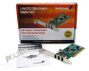 StarTech PCI1394MP 4 port PCI 1394a FireWire Adapter Card -3 External 1 Internal