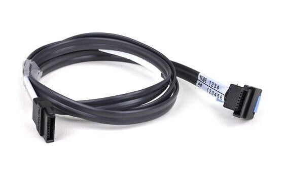 EVT 32" 519509-001 Serial ATA (SATA) Drive Cable w Standard & 90? Connector Gray