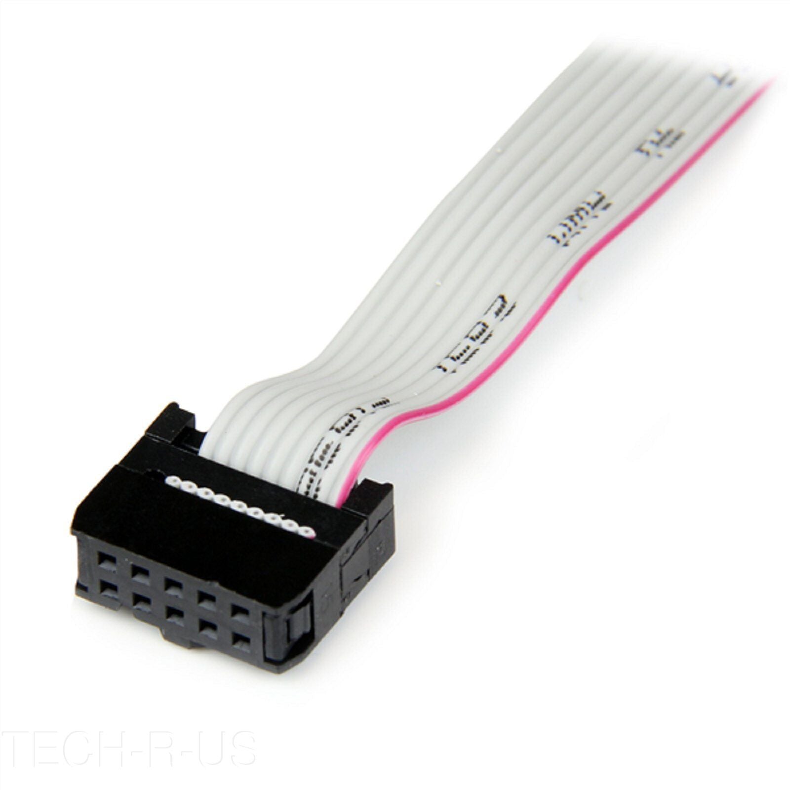 StarTech PLATE9M16 16IN (16") 9 Serial to 10Pin Motherboard Header Slot Bracket
