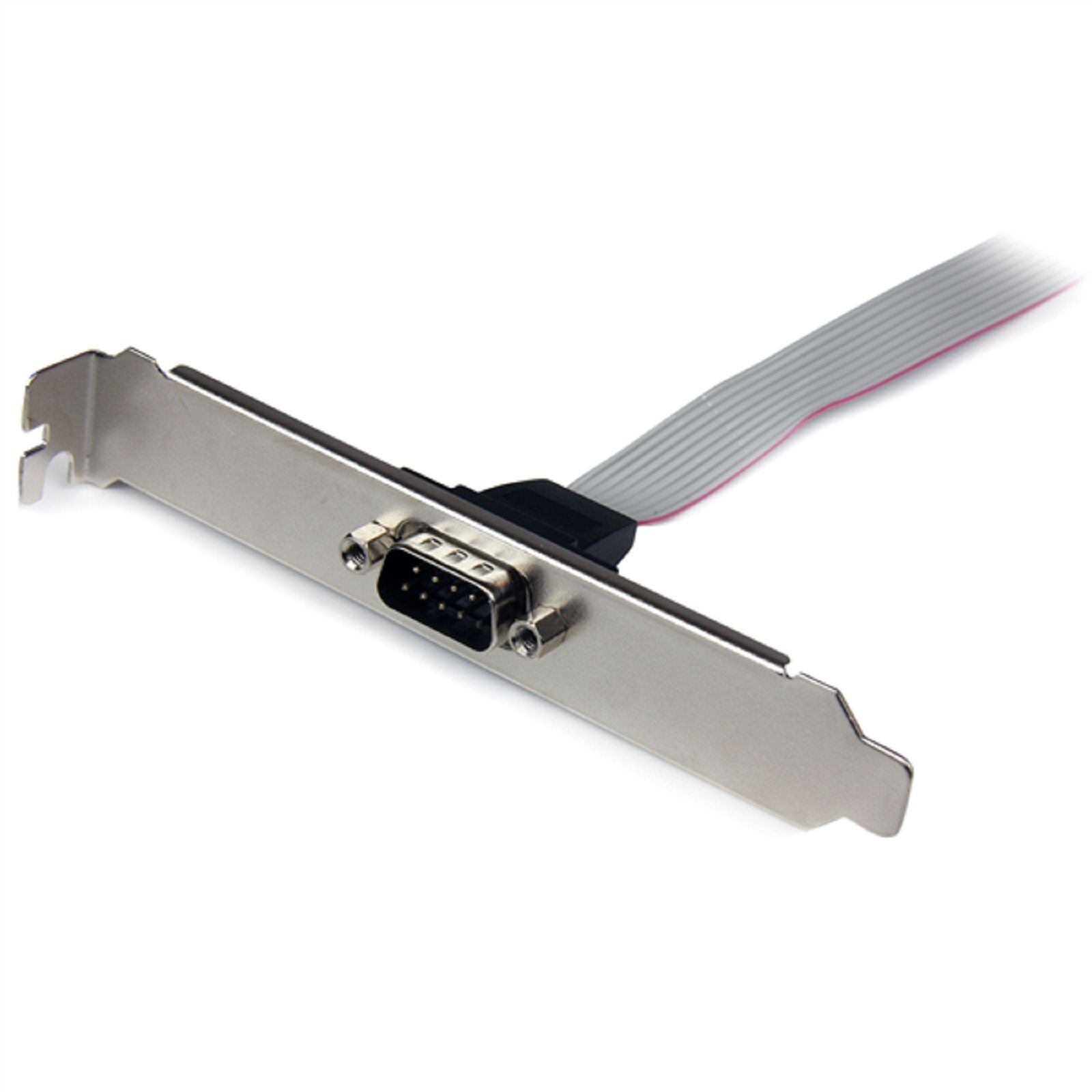 StarTech PLATE9M16 16IN (16") 9 Serial to 10Pin Motherboard Header Slot Bracket