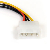 StarTech SATAPOWADAPR 6in 4 Pin Molex to Right Angle SATA Power Cable Adapter