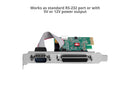 SIIG JJ-E02011-S1 CyberParallel Dual PCIe ECP EPP BPP Printer Parallel LPT