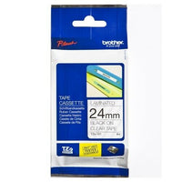 Brother TZ151 Black on Clear Laminated Tape Cartridge 1" Width x 26.30 ft Length