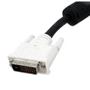 StarTech DVIDDMM6 6 ft DVI-D 25Pin Dual Link Cable Male/Male up to 2560x1600 BLK