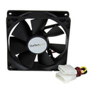 StarTech FANBOX92 92x25mm Dual Ball Bearing Computer Case Fan w/ LP4 Connector
