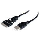 StarTech USB2UBADC1M 0.65m (2 ft) Short Apple Dock Connector or Micro USB to USB