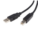 StarTech USB2HAB3 3 ft USB 2.0 Certified A to B Cable - M/M Type A Male USB