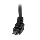 StarTech USBAUB1MU 1m Micro USB Cable - A to Up Angle Micro B USB for Cellular