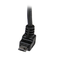 StarTech USBAUB1MU 1m Micro USB Cable - A to Up Angle Micro B USB for Cellular