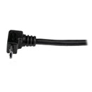 StarTech USBAUB1MU 1m Micro USB Cable - A to Up Angle Micro B USB for Cellular