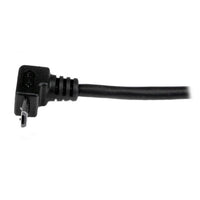 StarTech USBAUB1MU 1m Micro USB Cable - A to Up Angle Micro B USB for Cellular