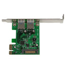 StarTech PEXUSB3S24 2 Port PCI Express (PCIe) SuperSpeed USB 3.0 Card Adapter