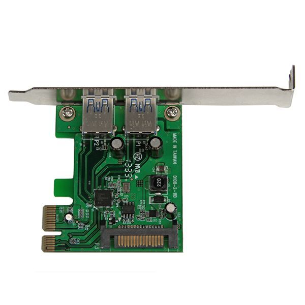 StarTech PEXUSB3S24 2 Port PCI Express (PCIe) SuperSpeed USB 3.0 Card Adapter