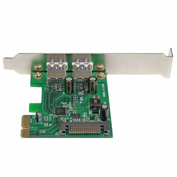StarTech PEXUSB3S24 2 Port PCI Express (PCIe) SuperSpeed USB 3.0 Card Adapter