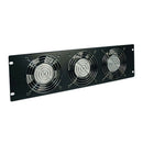 Tripp Lite SRXFAN3U 3U Rack Mount Server Cabinet 3 FANS Panel Airflow 210 CFM